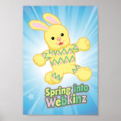 Lente in Webkinz! Poster (Voorkant)