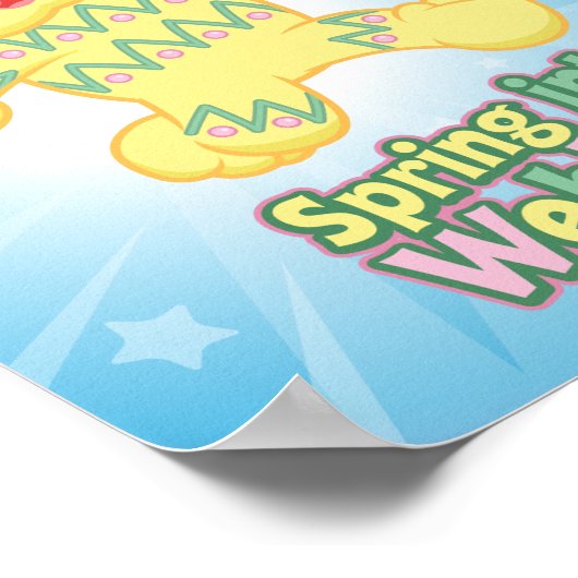 Lente in Webkinz! Poster (Hoek)