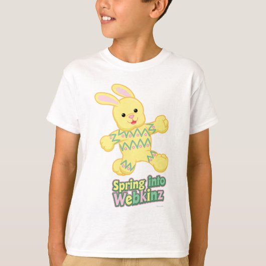 Lente in Webkinz! T-shirt (Voorkant)