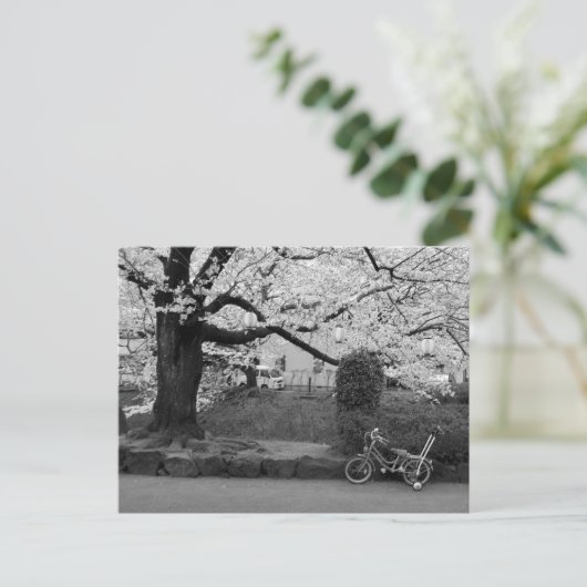 Lente in West-Tokio Briefkaart (Staand voorkant)
