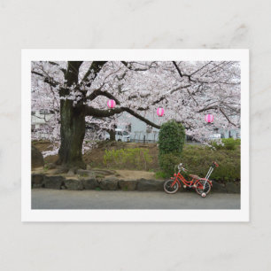 Lente in West-Tokio Briefkaart