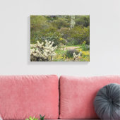 Lente in woestijnfoto canvas afdruk (Insitu (Woonkamer))