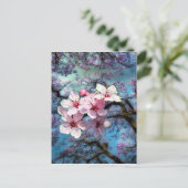 Lente is gearriveerd Bloemen Briefkaart (Staand voorkant)