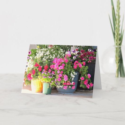 Lente is gearriveerd! kaart (Voorkant)