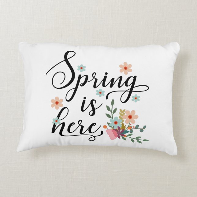 lente is hier decoratief kussen (Achterkant)