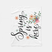 lente is hier fleece deken (Voorkant)