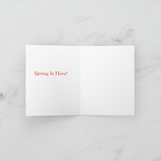 Lente is hier kaart (Binnen)