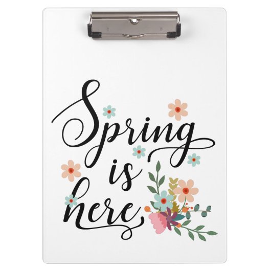 lente is hier klembord (Voorkant)