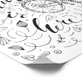 Lente is hier poster (Hoek)