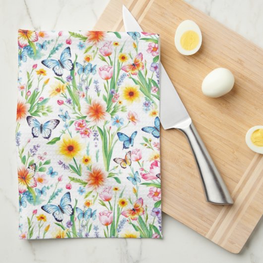 Lente is hier theedoek (Quarter Fold)