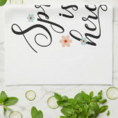 lente is hier theedoek (Gevouwen)