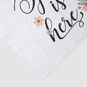 lente is hier tissuepapier (Detail)