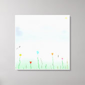Lente is in aantocht! canvas afdruk (Voorkant)
