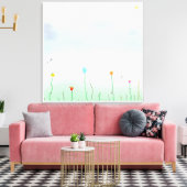Lente is in aantocht! canvas afdruk (Insitu (Woonkamer))