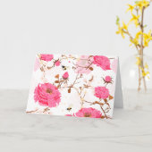 lente kaart (Gele Bloem)