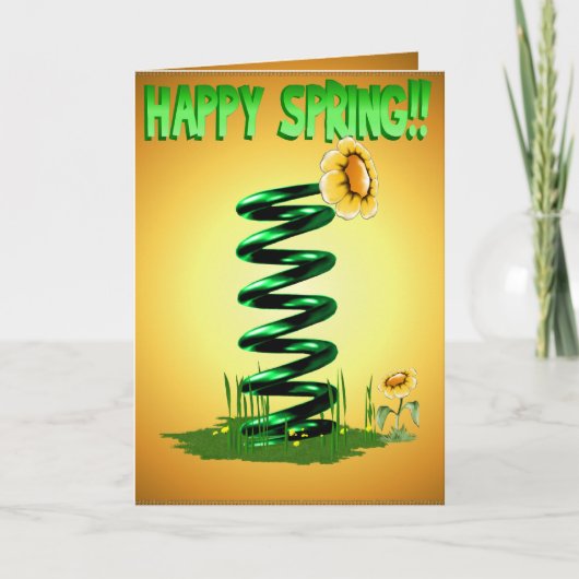 Lente! Kaart (Voorkant)