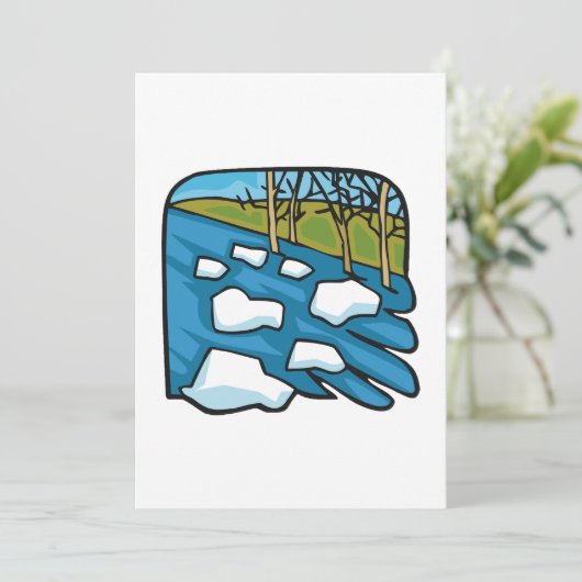 Lente Kaart (Staand voorkant)