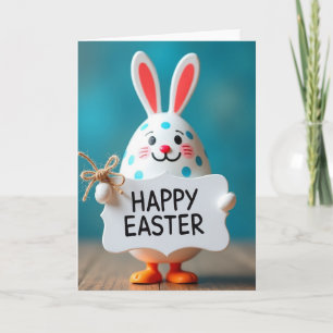 Lente kaart met polka stippen