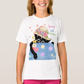 Lente kat dromen t-shirt (Voorkant)