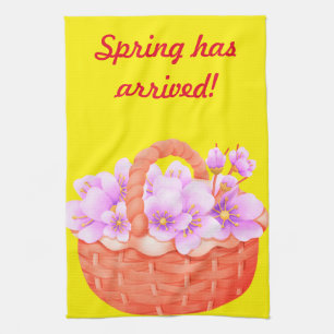 Lente keuken handdoeken