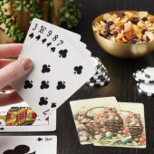Lente Kitten Paasmand Pokerkaarten (Insitu)