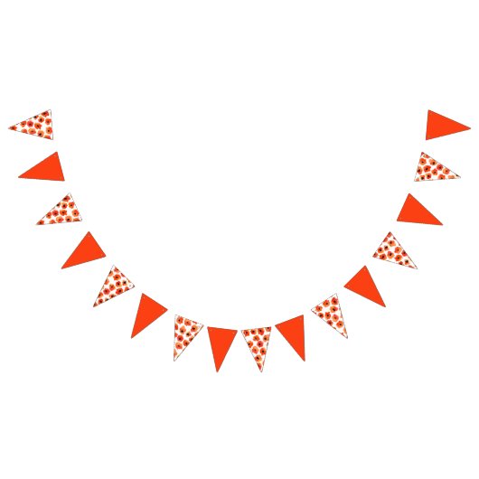 Lente klaproos bloemen Trouwdecoratie Vlaggetjes (Alle)