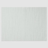 Lente Klassieke Gingham | Gedempte Salie Tissuepapier (Voorkant)