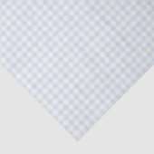Lente Klassieke Gingham | Poederblauw Tissuepapier (Detail)