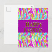 LENTE KLEUREN BRIEFKAART (Voorkant / Achterkant)