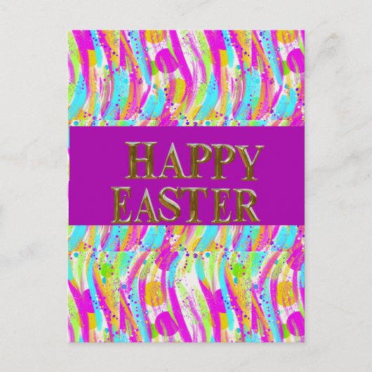 LENTE KLEUREN BRIEFKAART (Voorkant)