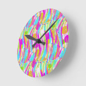 LENTE KLEUREN RONDE KLOK (Hoek)