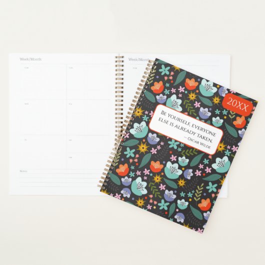 Lente Kleurrijke Bloemen 20XX Planner (Display)