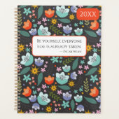 Lente Kleurrijke Bloemen 20XX Planner (Voorkant)