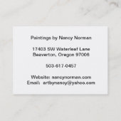 Lente komt op laatste visitekaartje (Achterkant)