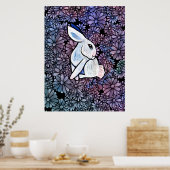 Lente Konijn Konijn Pasen Ostara Poster (Keuken)