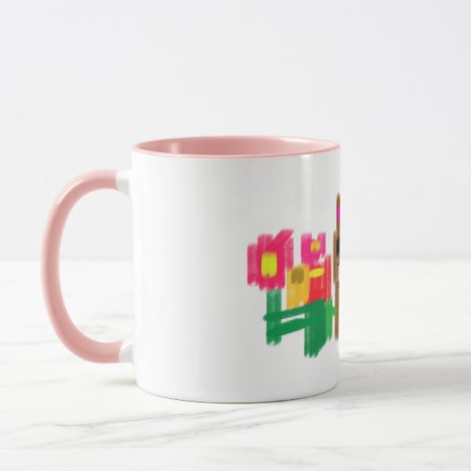 Lente Konijn Mok (Links)