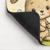 Lente Konijn Muismat (Hoek)