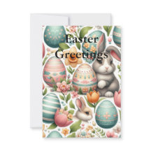 Lente konijntjes en bloesems Pasen