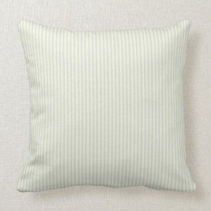Lente kraan Stripe Light Soft Green Kussen