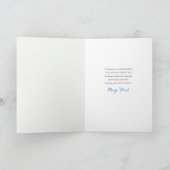 Lente Krans Gods zegen Orthodoxe Verjaardag Kaart (Binnen)