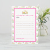 Lente Kuiken Baby Shower Kaart (Staand voorkant)