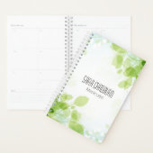 Lente laat Waterverf Griekenland met naam Planner (Display)