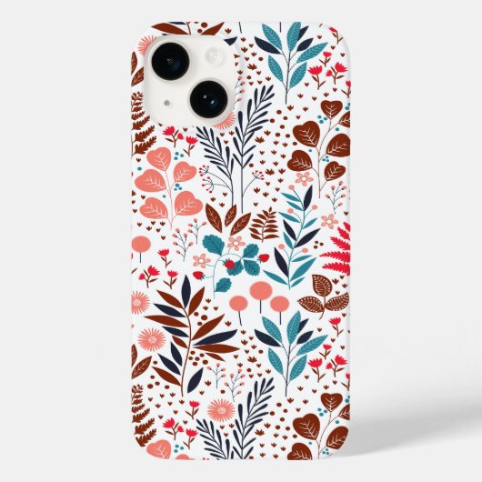  Lente Land Flowers Meadow Case-Mate iPhone Case (Achterkant)