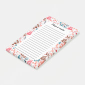 Lente Land Flowers Meadow Post-it® Notes (Schuin)