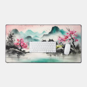 Lente landschap bureaumat (Keyboard & Muis)