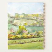 lente landschap in Banstead Engeland stad hand pai Planner (Achterkant)