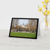 Lente langs de Embankment Kaart (Gele Bloem)
