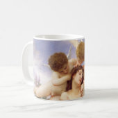 Lente (Le Printemps) door Bouguereau Koffiemok (Voorkant links)