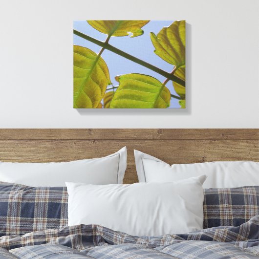 Lente lederen omgepakt Canvas (Insitu (Slaapkamer))
