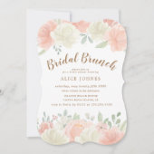 Lente Licht Bloemen Bruids Brunch Uitnodiging (Voorkant)